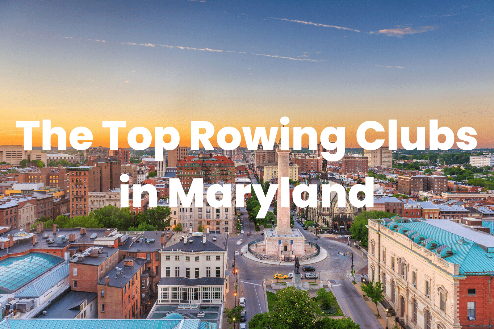 Rowing Clubs in Maryland